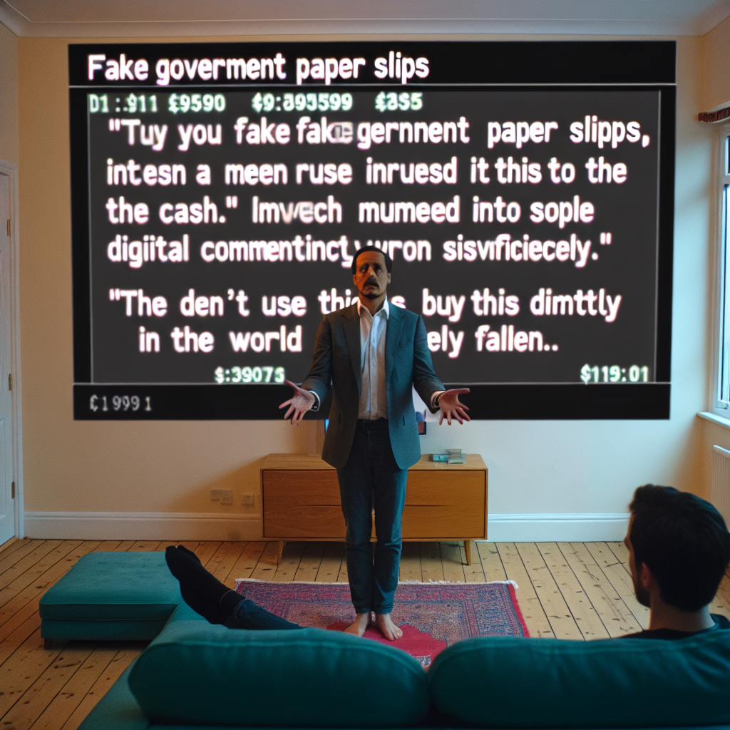 !dalle POV: When you ask the missus for more fake government paper slips to buy the dip on the only…