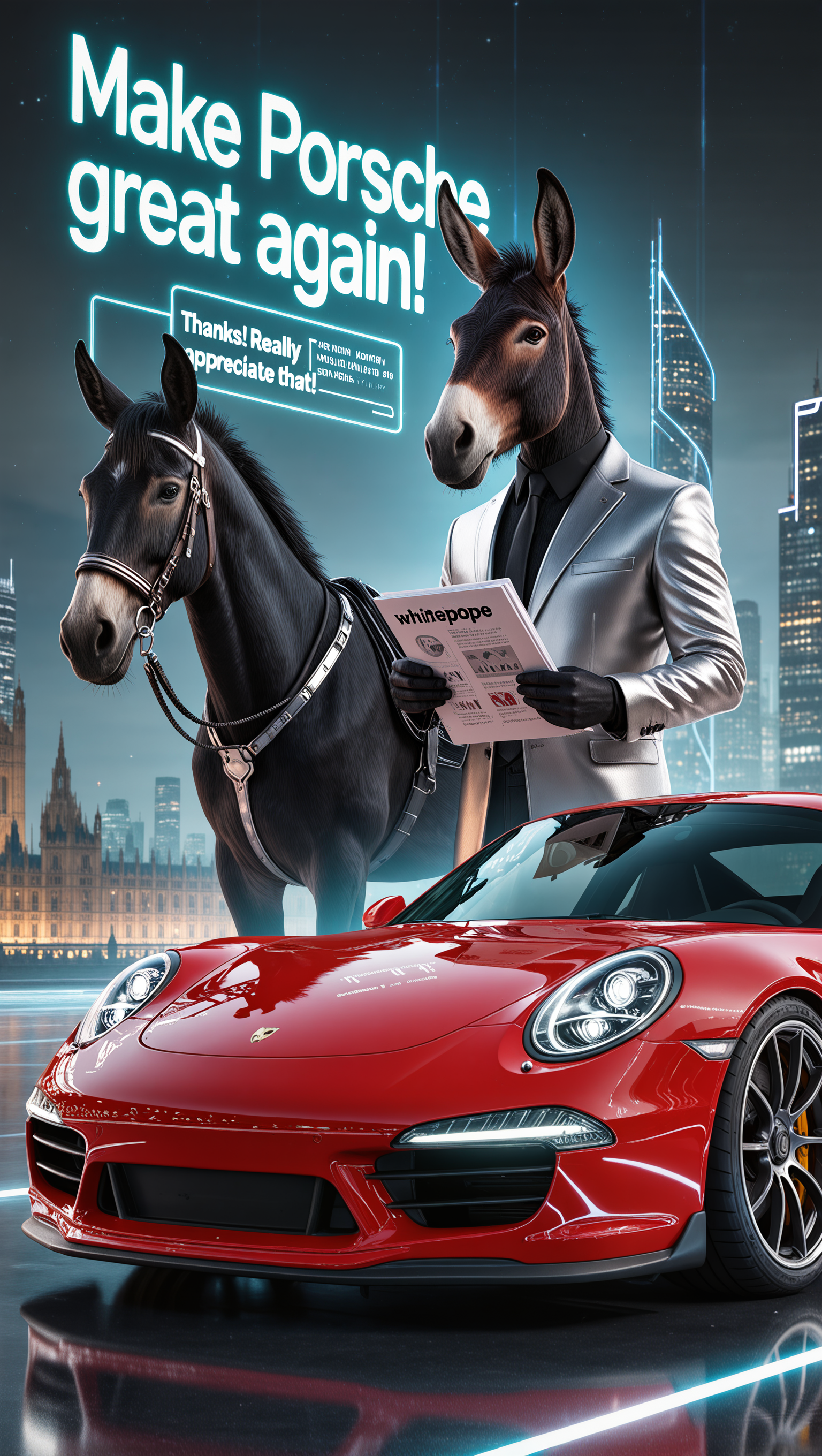 Stupid Things2009* IAAI-make PORSCHE great again 🤪🫏🤪🐎🚗🏎️🦸‍♂️💪👨‍🔬

@Bsvcrypto 👑🏎️
#2 🤪🐴 POWER 🚗🎶🎶