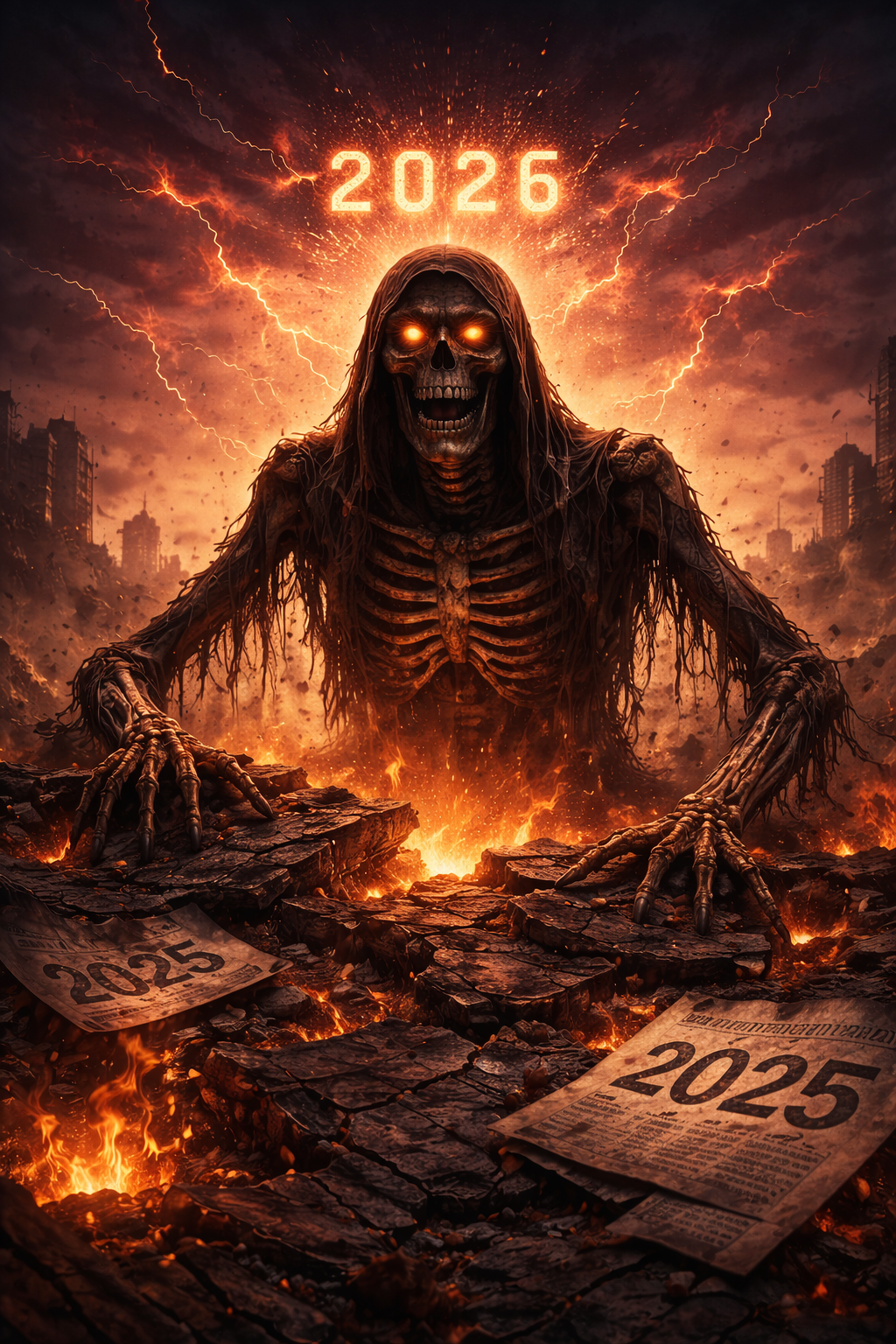 🔥💀 2026 RISING DEATH
They thought 2025 was the end.
Markets crashed. Systems cracked. Illusions bur…