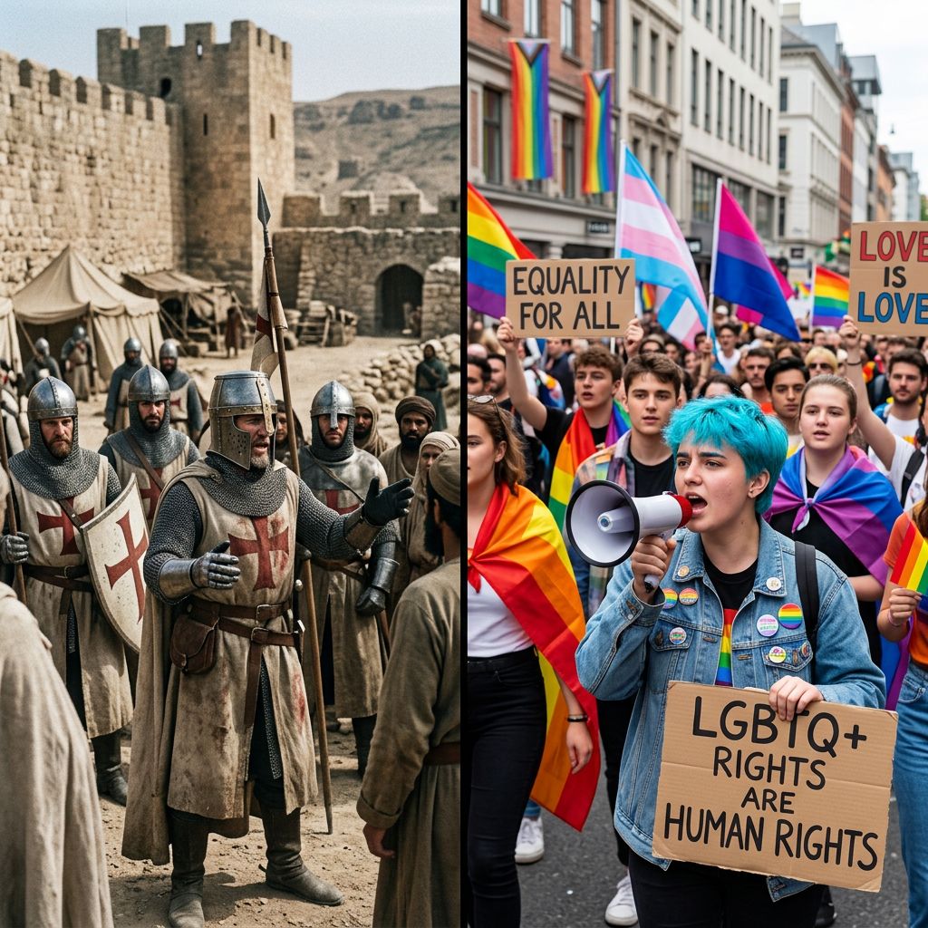The crusaders don't practice free speach anymore than the blue haired LGBTQ community.  !nb