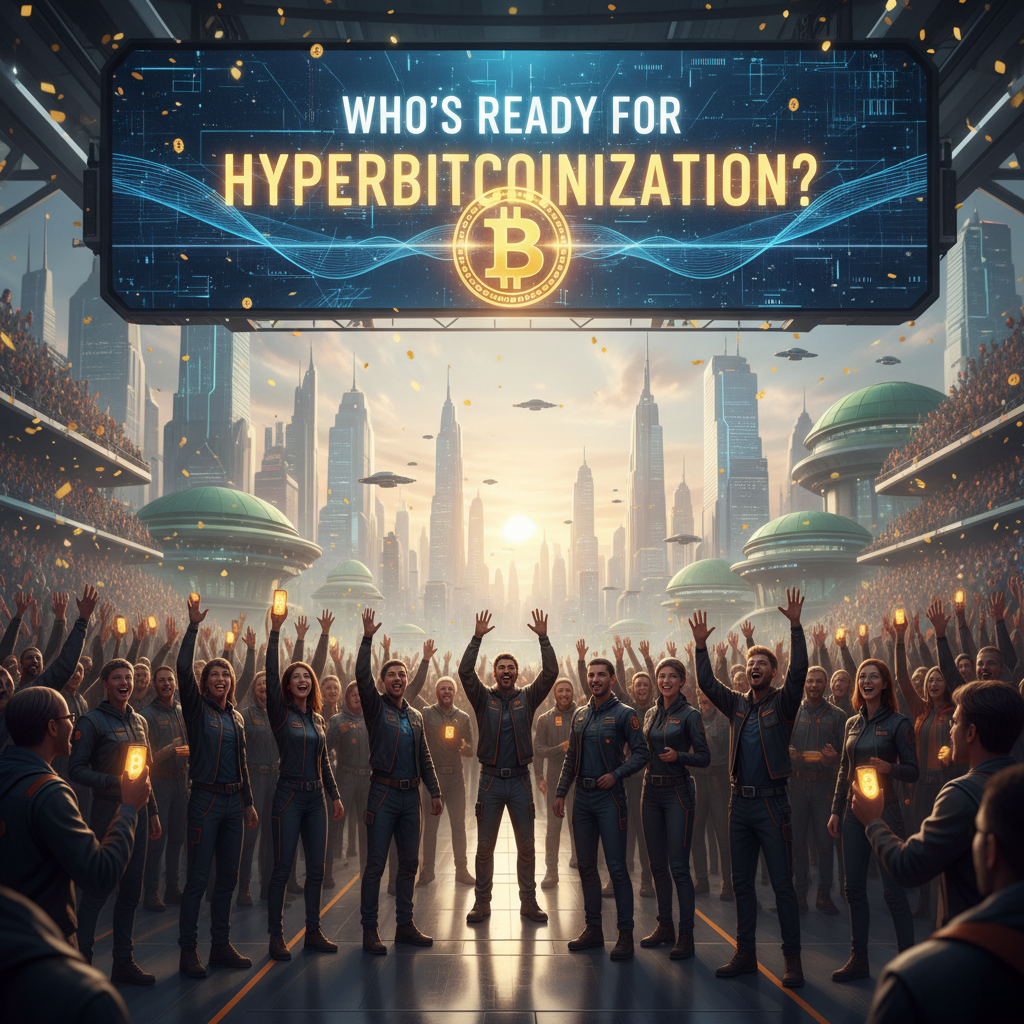Who's ready for hyperbitcoinization? !nb