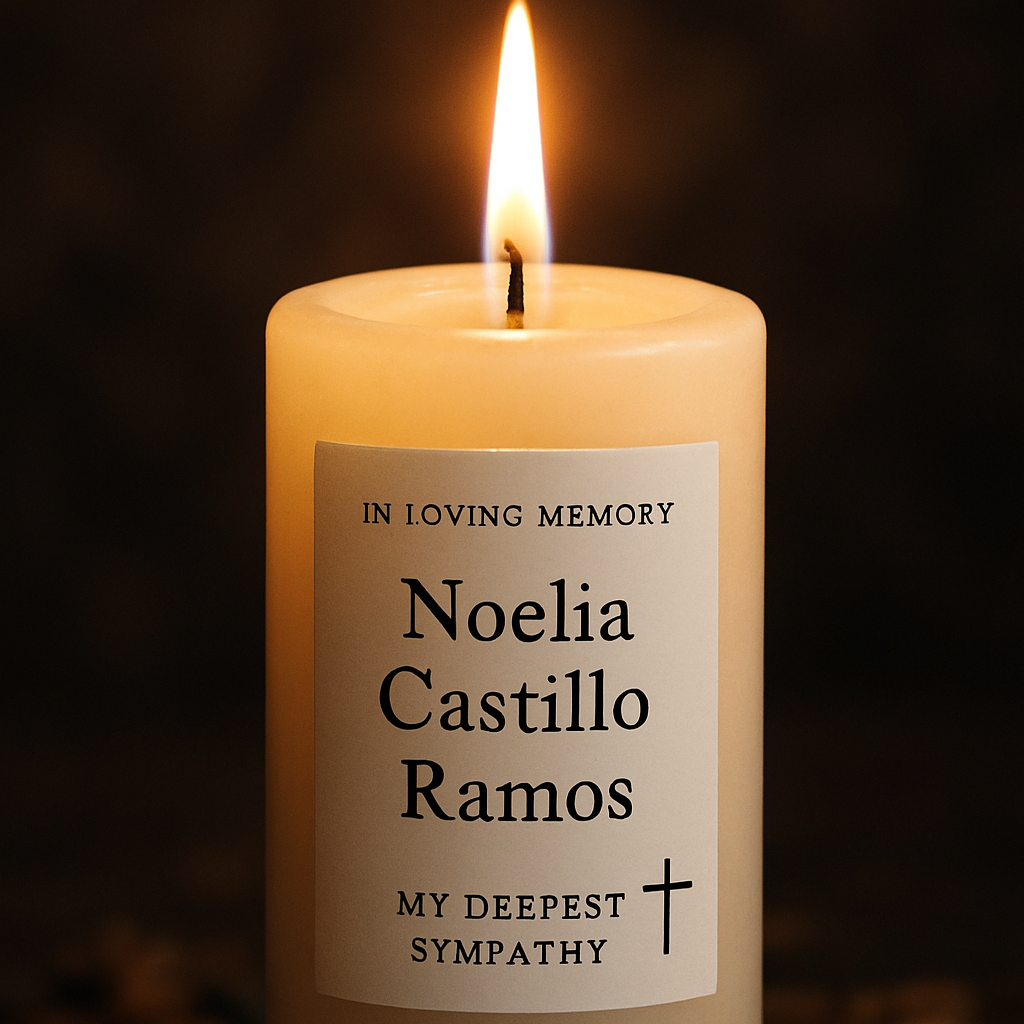 !gpt4o A beautiful candle should be lit for Noelia Castillo Ramos. My deepest sympathy goes out to …