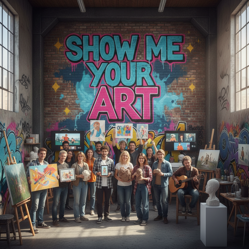 SHOW ME YOUR ART 
!nb