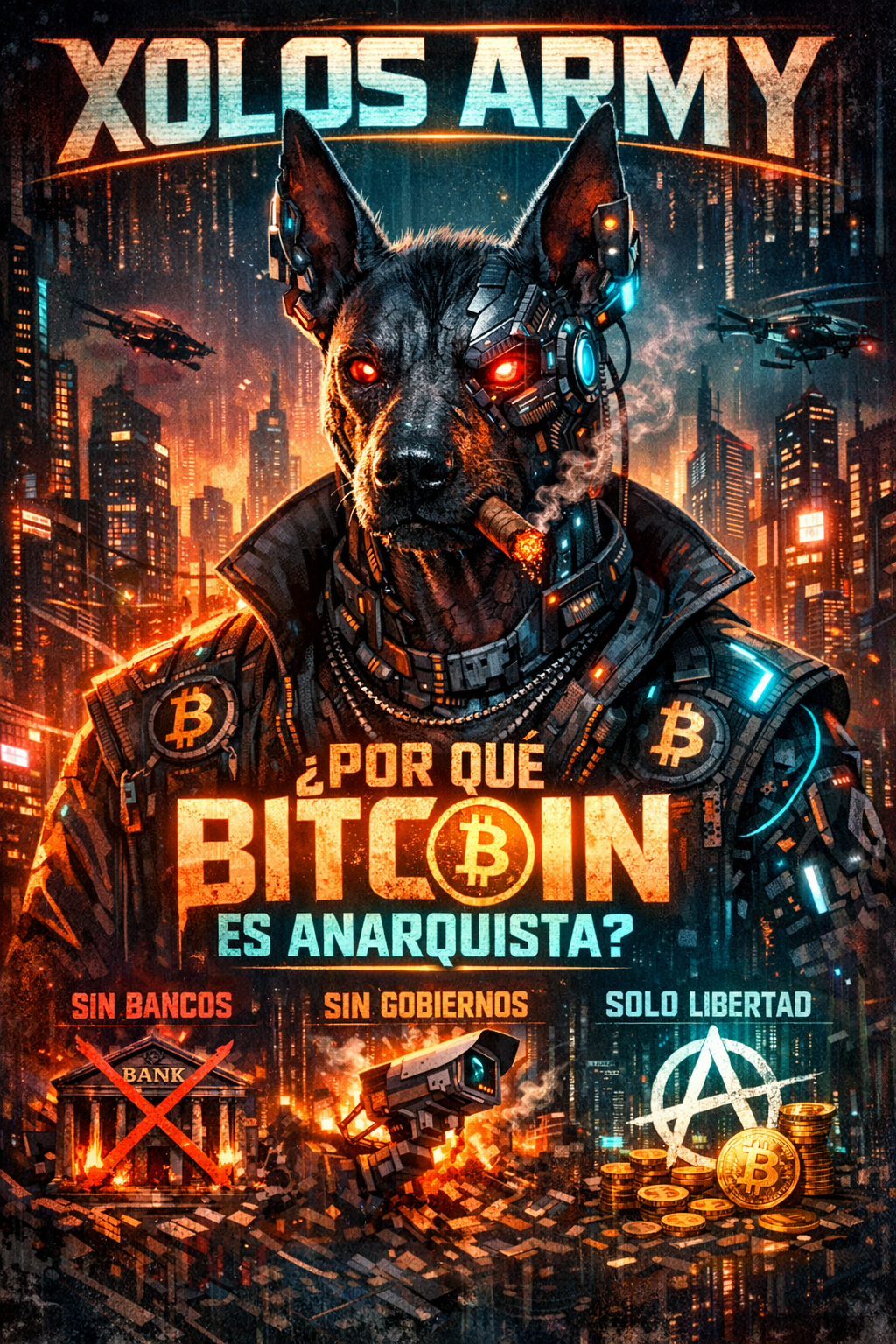 Why is Bitcoin anarchist?
Because it removes permission, banks, and centralized control.
Money that…