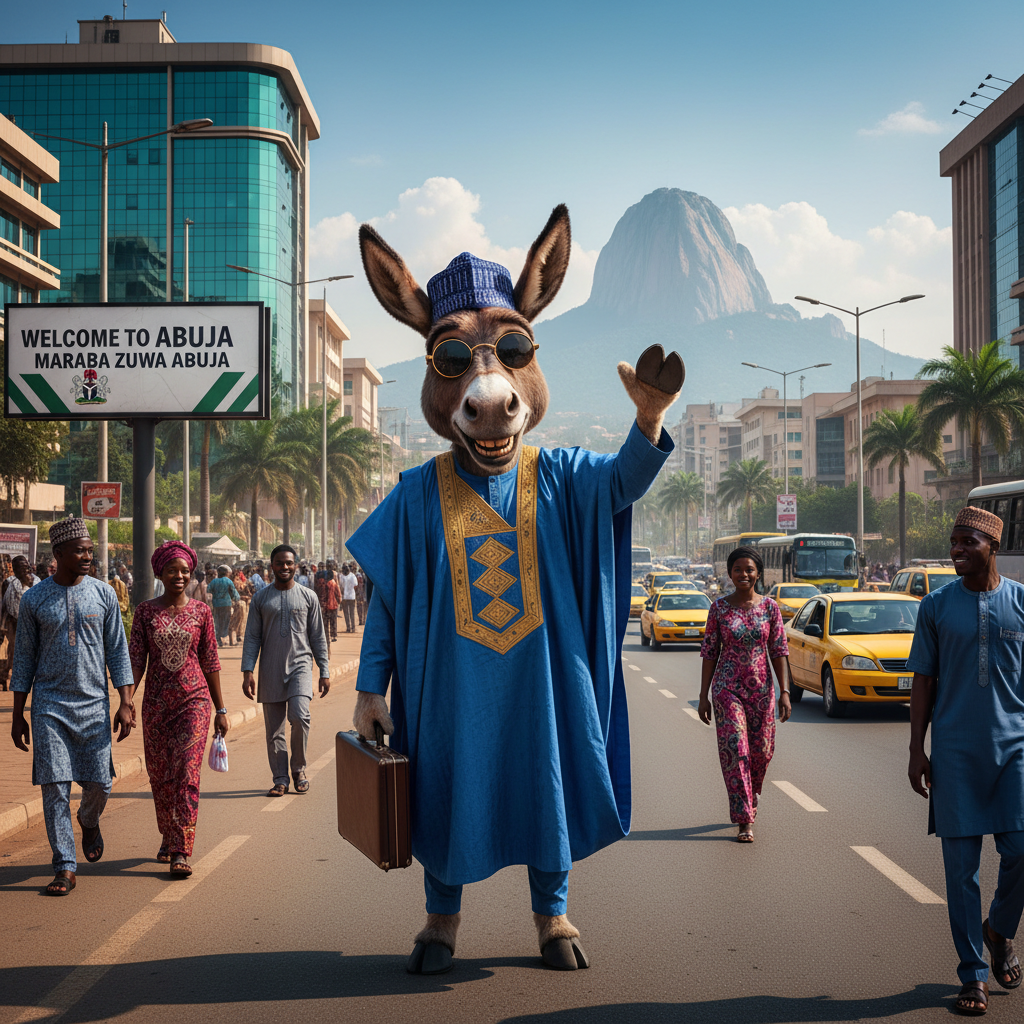 Nigeria
Mr Donkey in Abuja City!nb