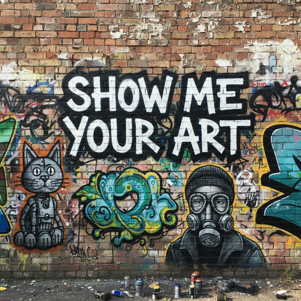 SHOW ME YOUR ART 
!nb