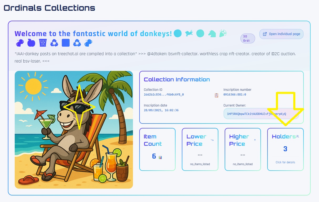 Welcome to the fantastic world of don- keys! 😎🫏🤪🐴🏖️🏖️🩴🩴🍻
Hey @Bsvcrypto 🌟 
#5 is yours ✅ sent for 1.2…