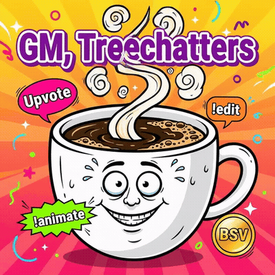 😋☕ GM, Treechatters ☕😋
[[GM]]