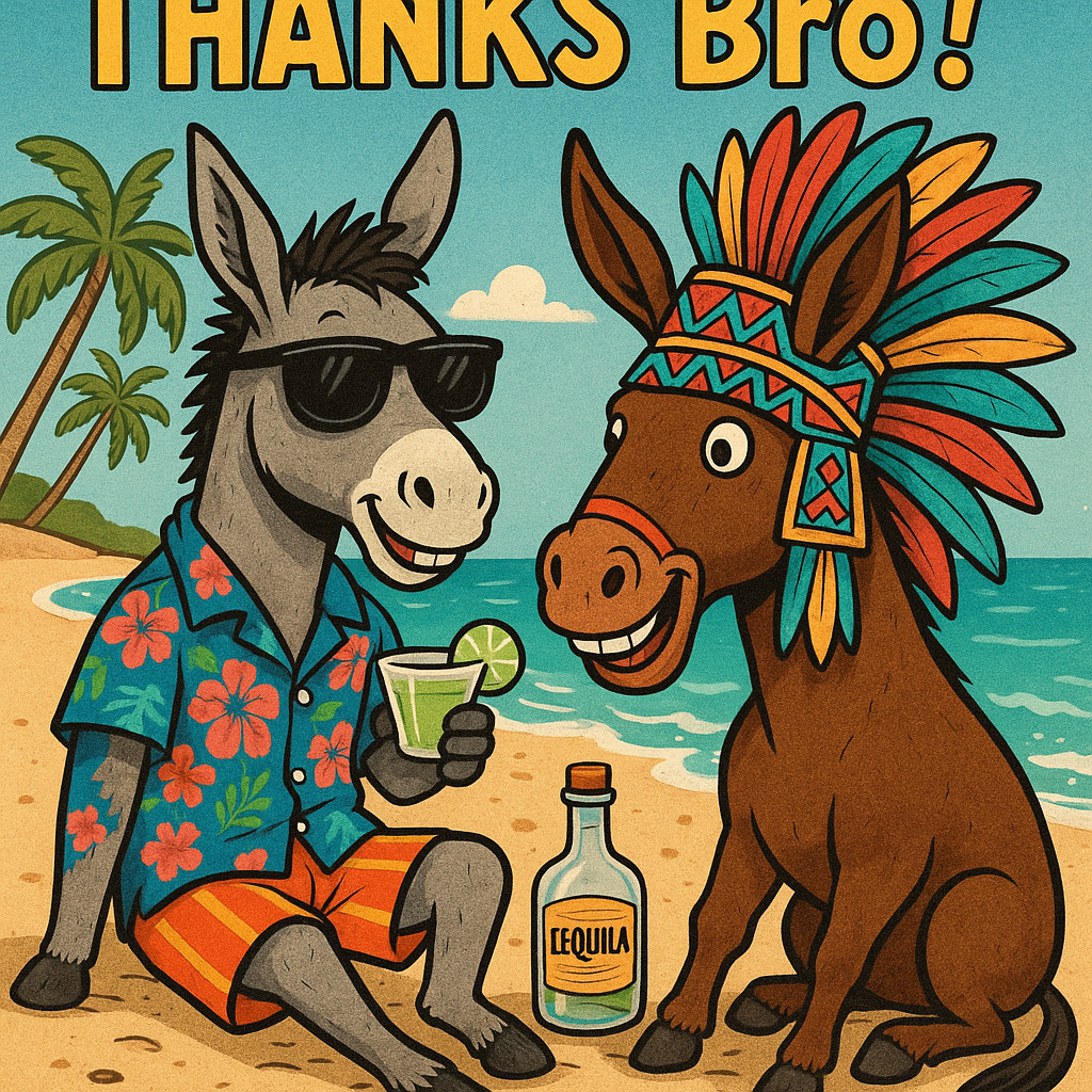Welcome to the fantastic world of don- keys! 😎🫏🤪🐴🏖️🏖️🩴🩴🍻
#8 / 4 BSV