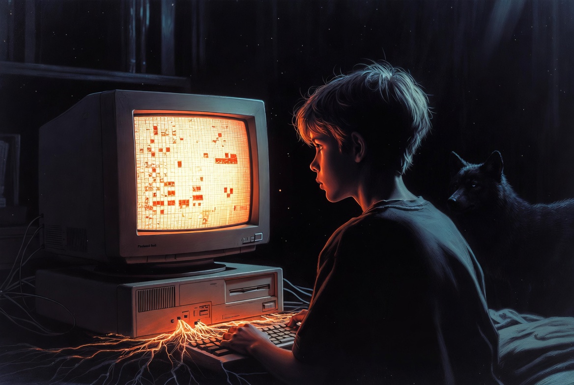 75 Megahertz
It started with a box from Best Buy.
A Packard Bell, 75 megahertz, carried home and se…