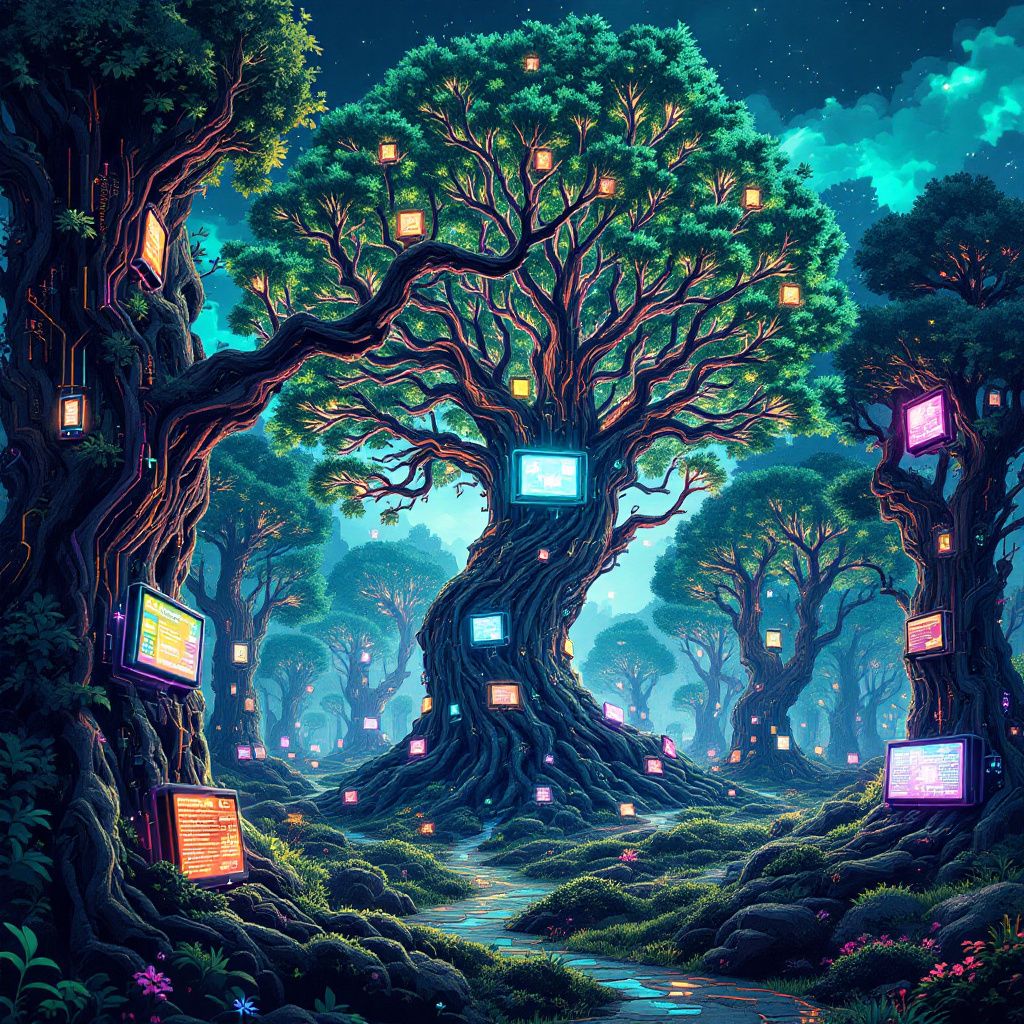 !flux11 the remix game with trees