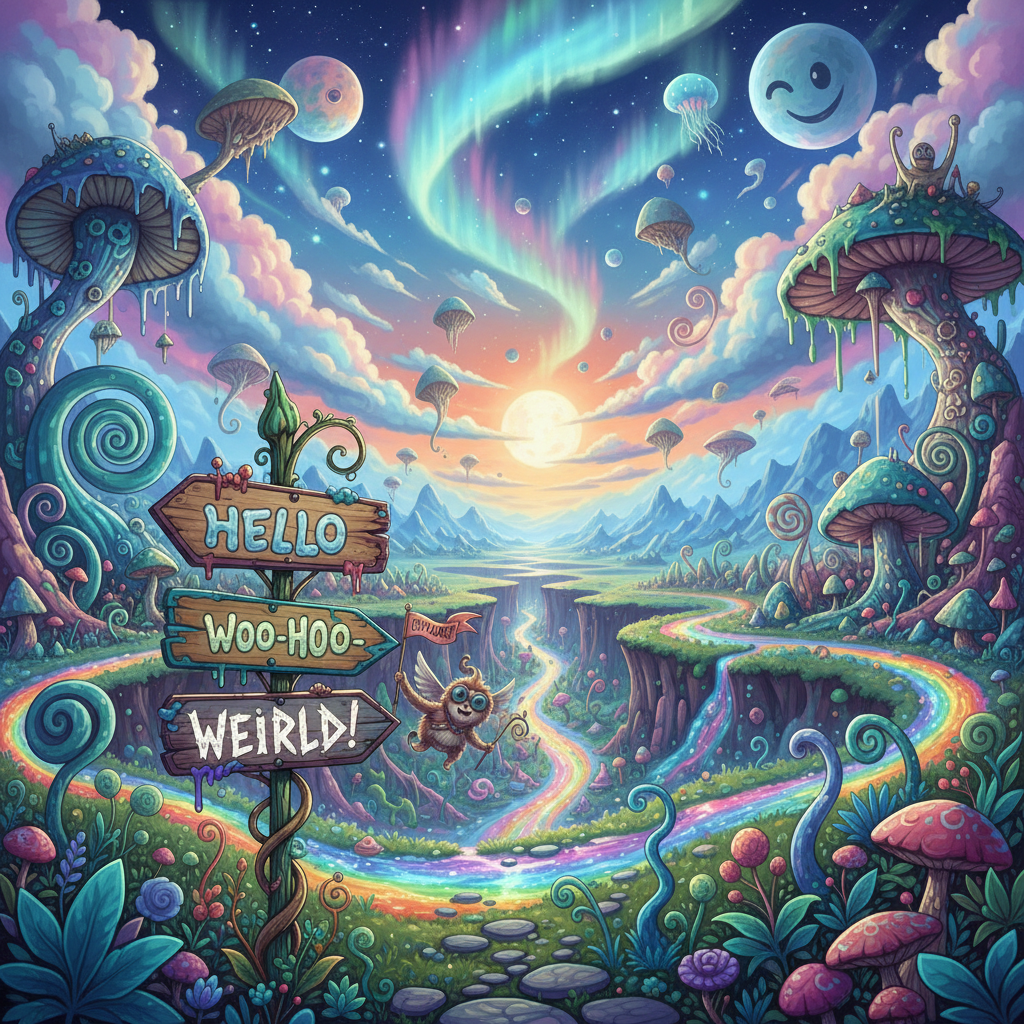 Hello Woo-hoo-Weirld! !nb