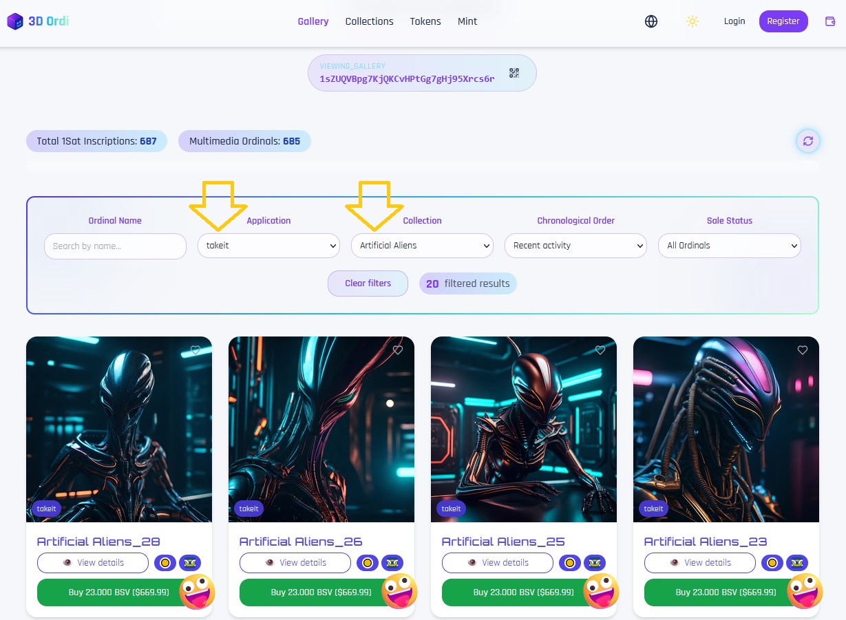 The price is old and crazy. Not updated yet!💲🤪
https://3dordi.io/gallery?address=1sZUQVBpg7KjQKCvHP…