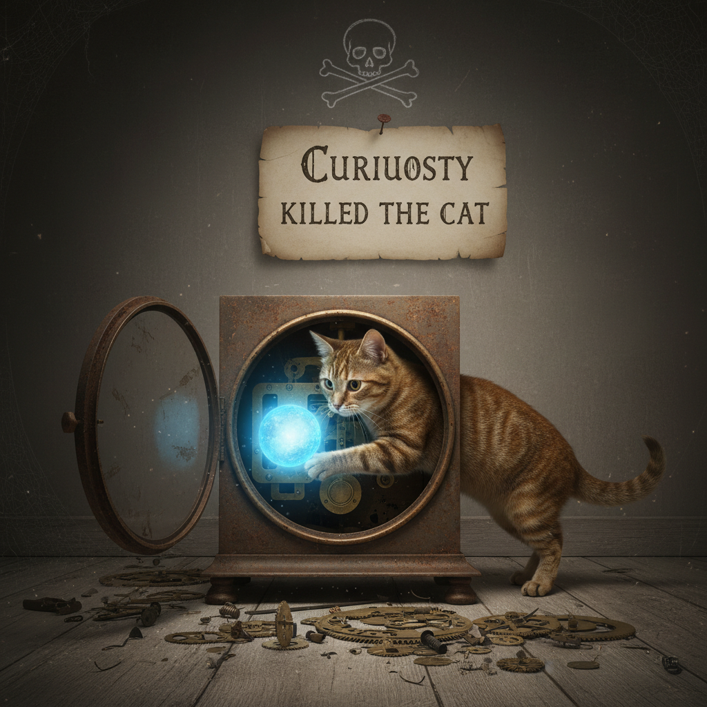 !nb Curiosity killed the cat