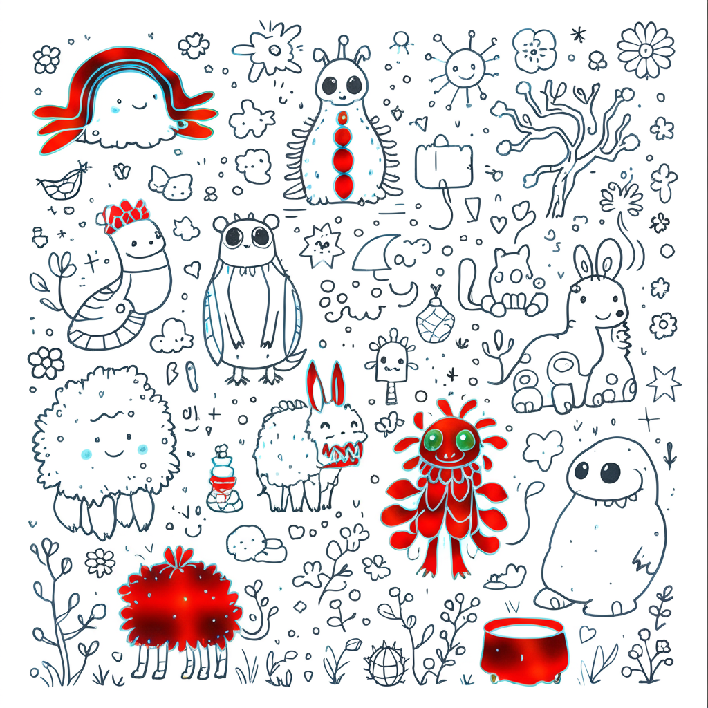 !edit color one character in metallic chrome red