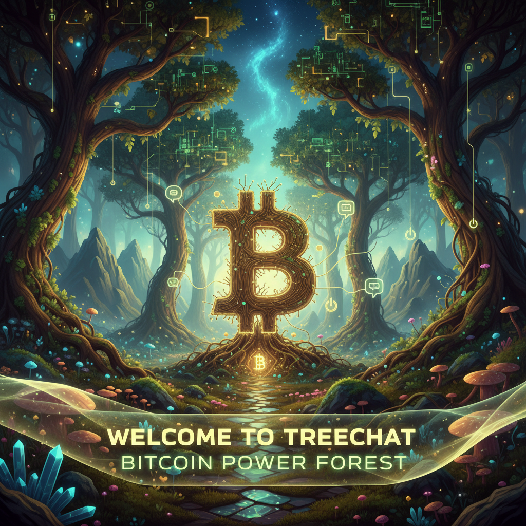 Welcome to treechat Bitcoin power forest.!nb