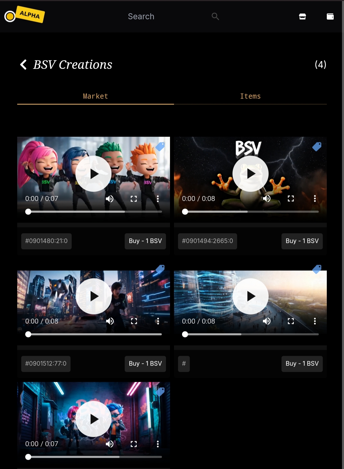 5 videos now in the BSV Creations collection 😝
https://alpha.1satordinals.com/collection/6d6f7b2d64…