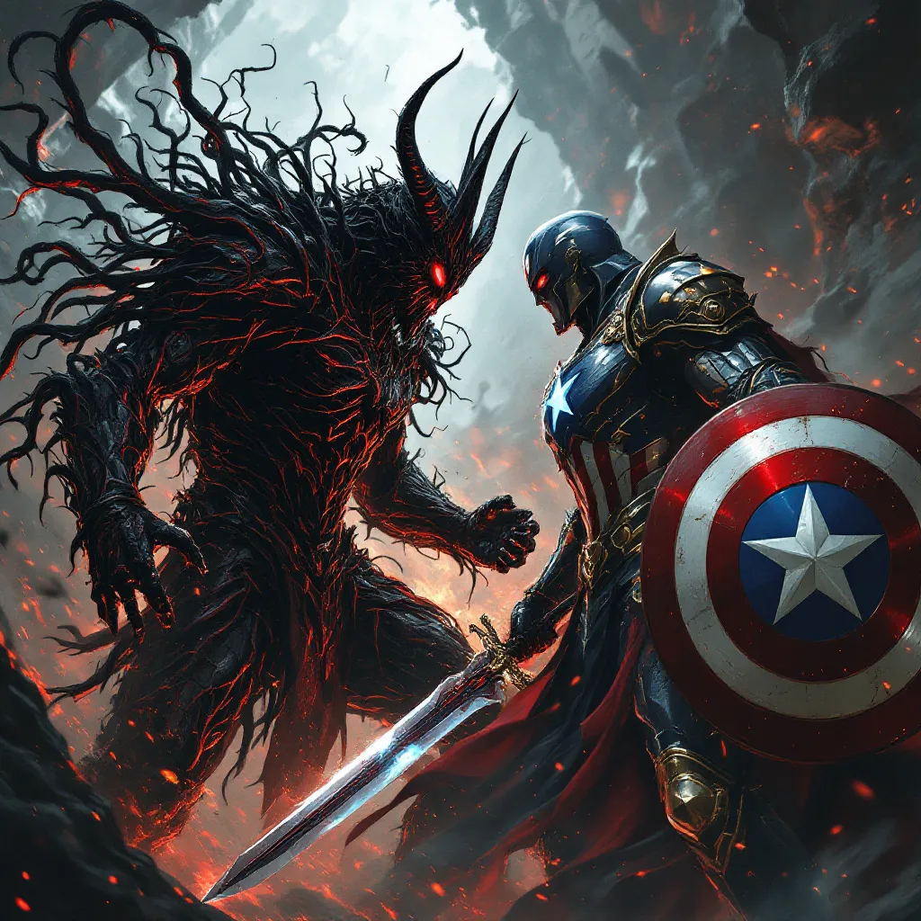 !flux11 choose your fighter style image anti christ vs real patriot