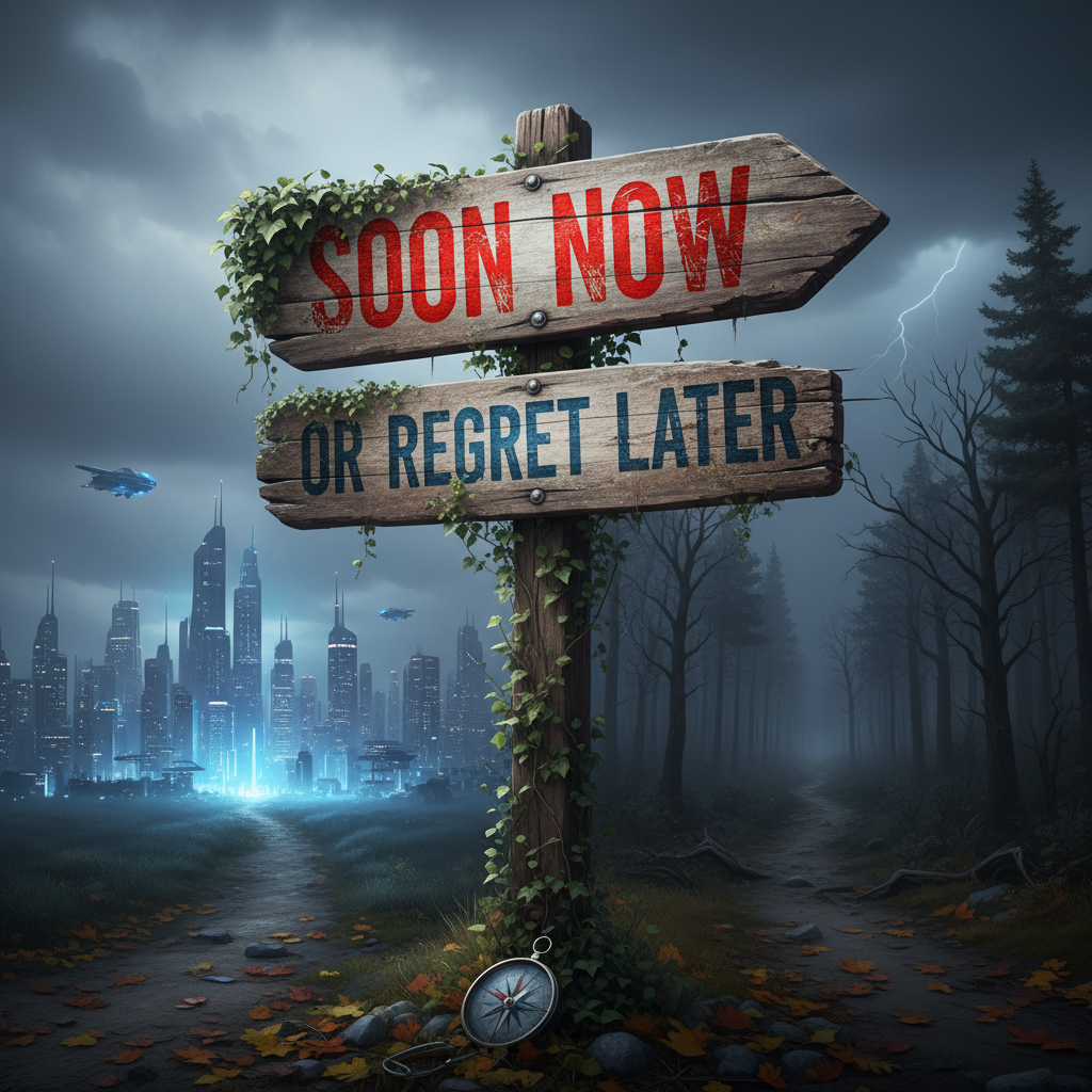 Soon now or regret later !nb