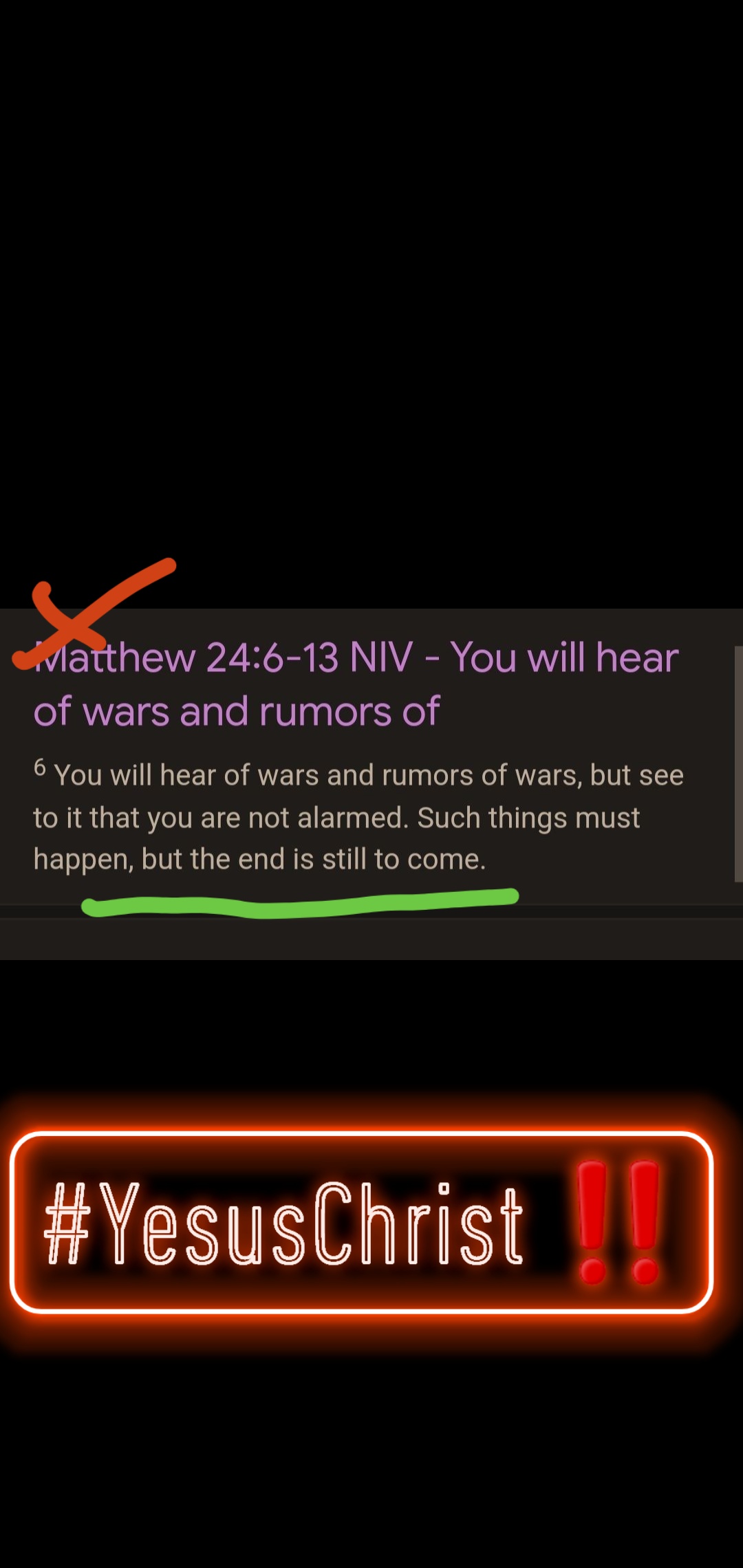 YesuSchrist post