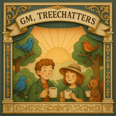 🐦☕GM, Treechatters ☕🐦
[[GM]]