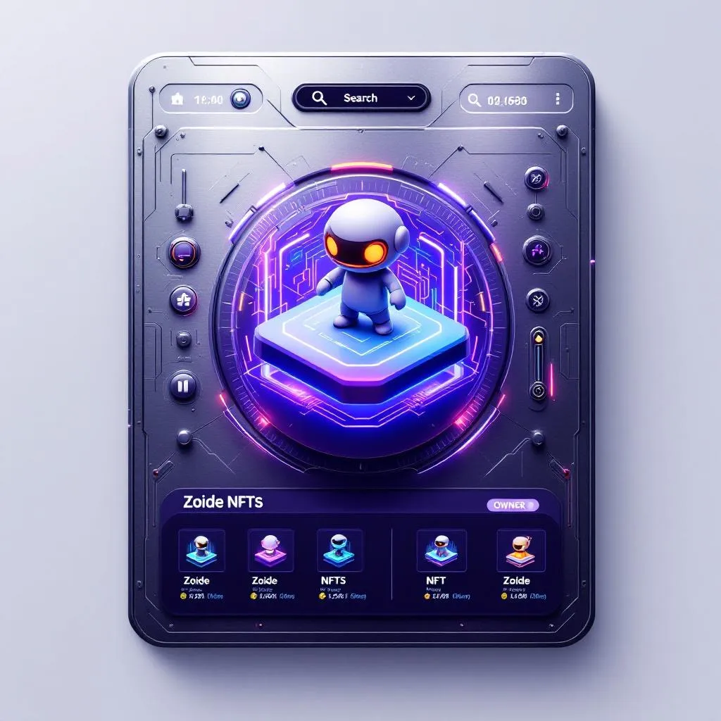 !flux11 Zoide NFT Marketplace