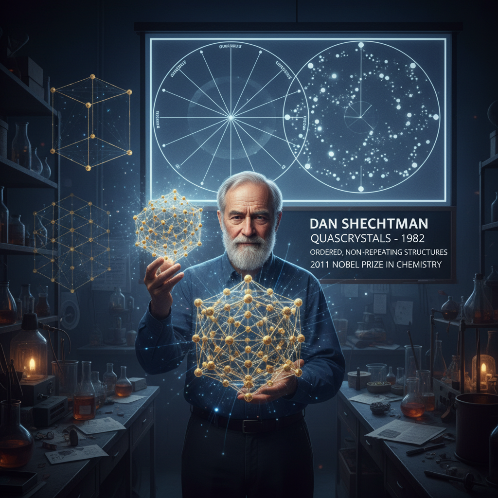 Dan Shechtman discovered quasicrystals in 1982, he revealed a third way that nature organizes matte…