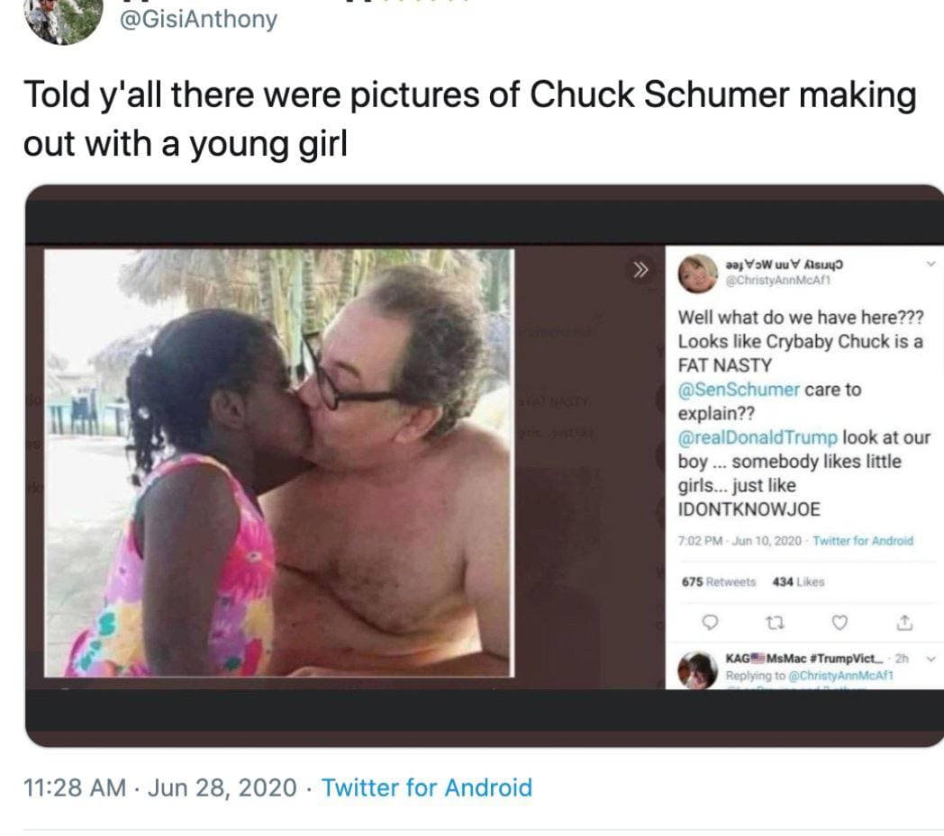 Why does Chuck Schumer do what they tell him?  Hmm, I wonder?