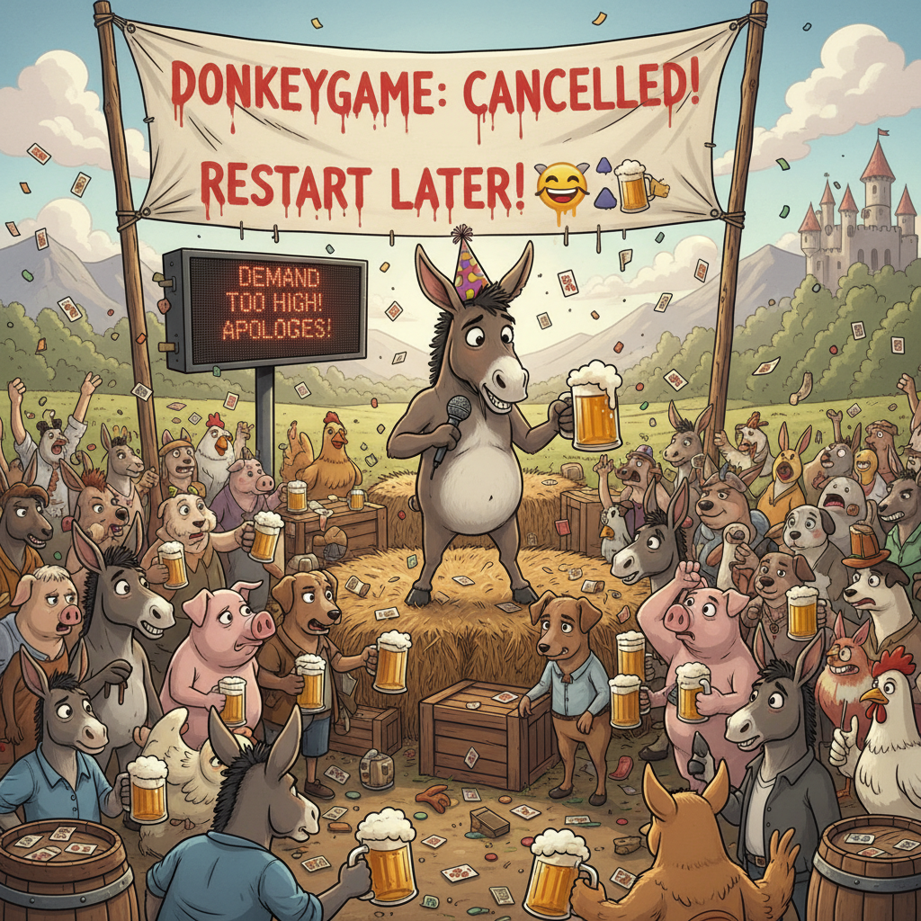 !nb Due to the overwhelmingly high demand and participation in the Donkeygame, Donkey has now decid…