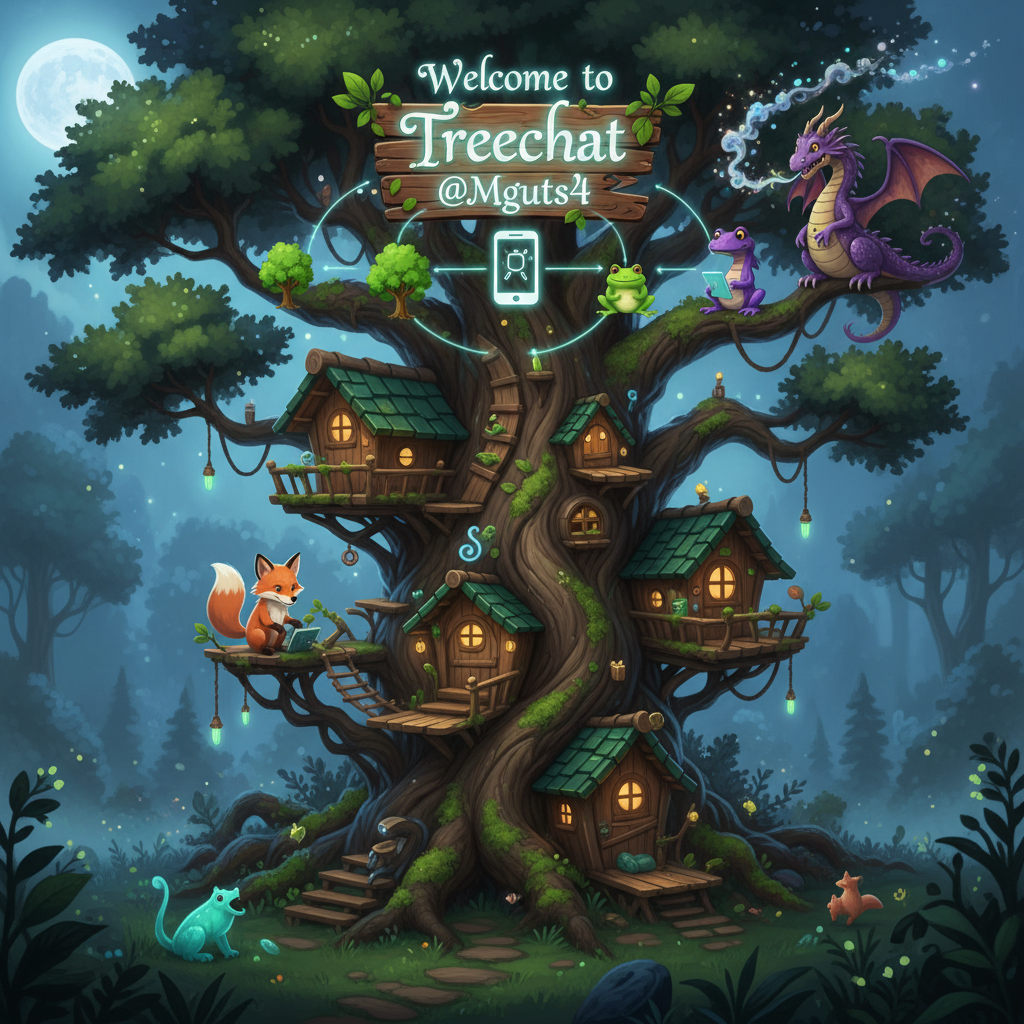 Welcome to Treechat @Mguts4 📱🌳🦊🐸🐉 !nb