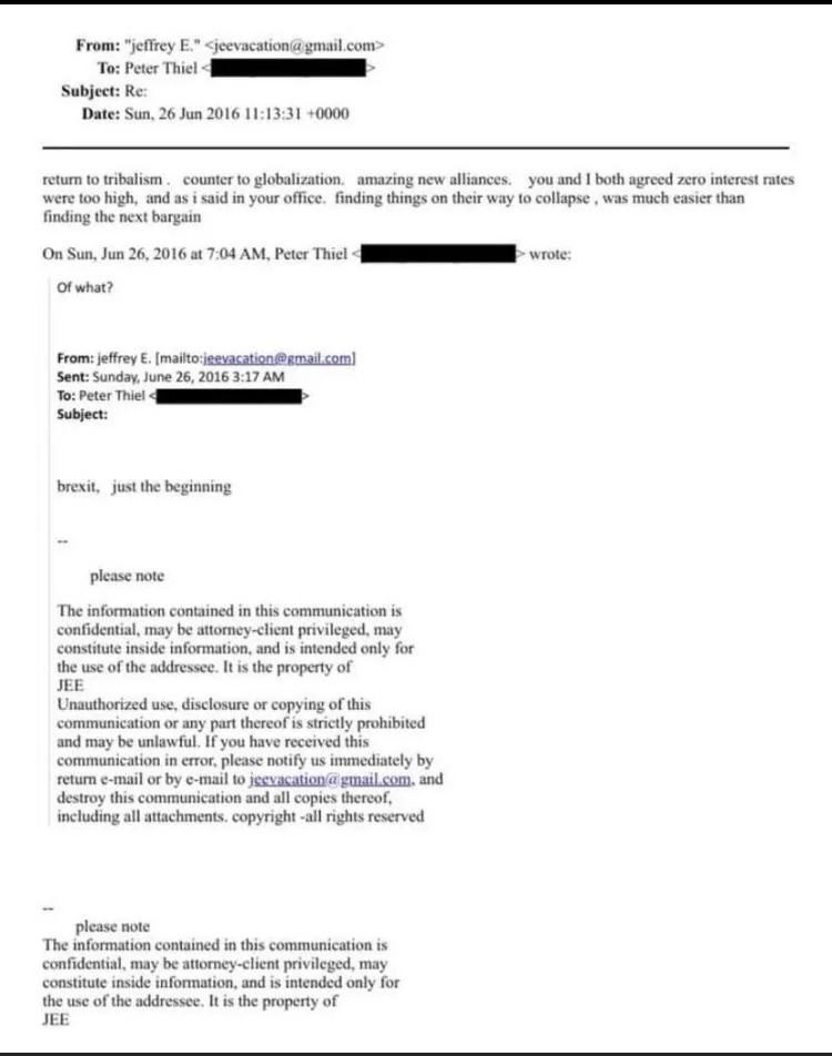 https://x.com/i/status/2026923316963835906

Jeffrey Epstein and Peter Thiel discussing how returnin…