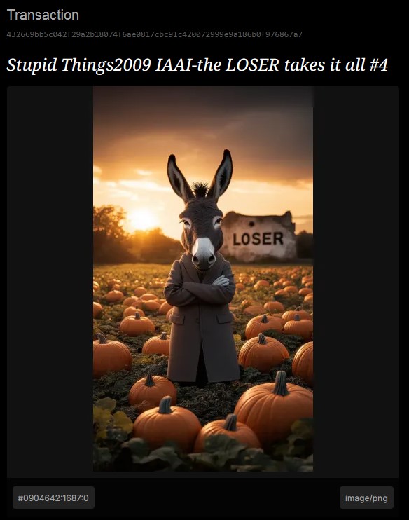 Heighho hohoho @Brooz,
Thank you for your comment on my "Stupid Things" collection. It means the wo…