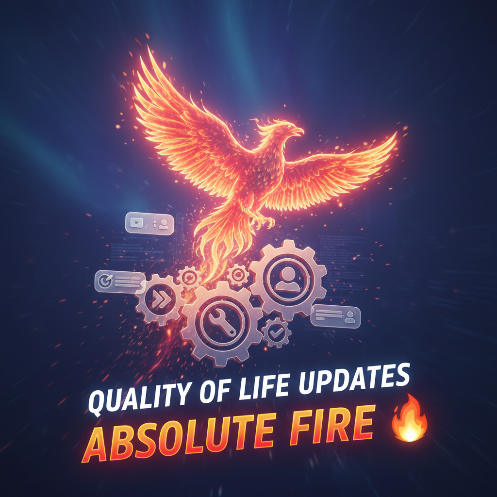 that aside the quality of life updates recently have been absolute fire 🔥!nb