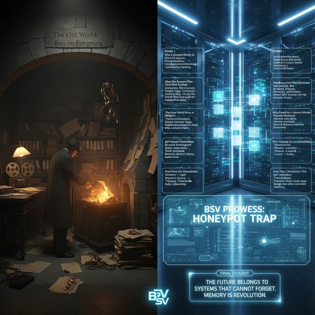[[BSV PROWESS]]

BSV: HONEYPOT TRAP
Every empire has secrets.
And every secret eventually becomes l…