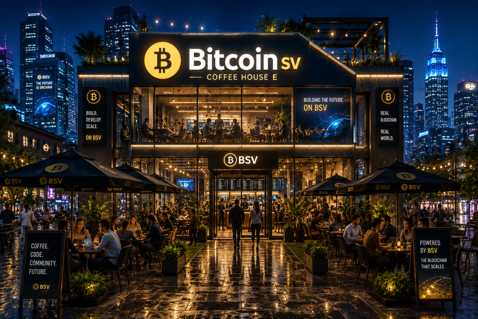 Let's drink coffee and build on BSV