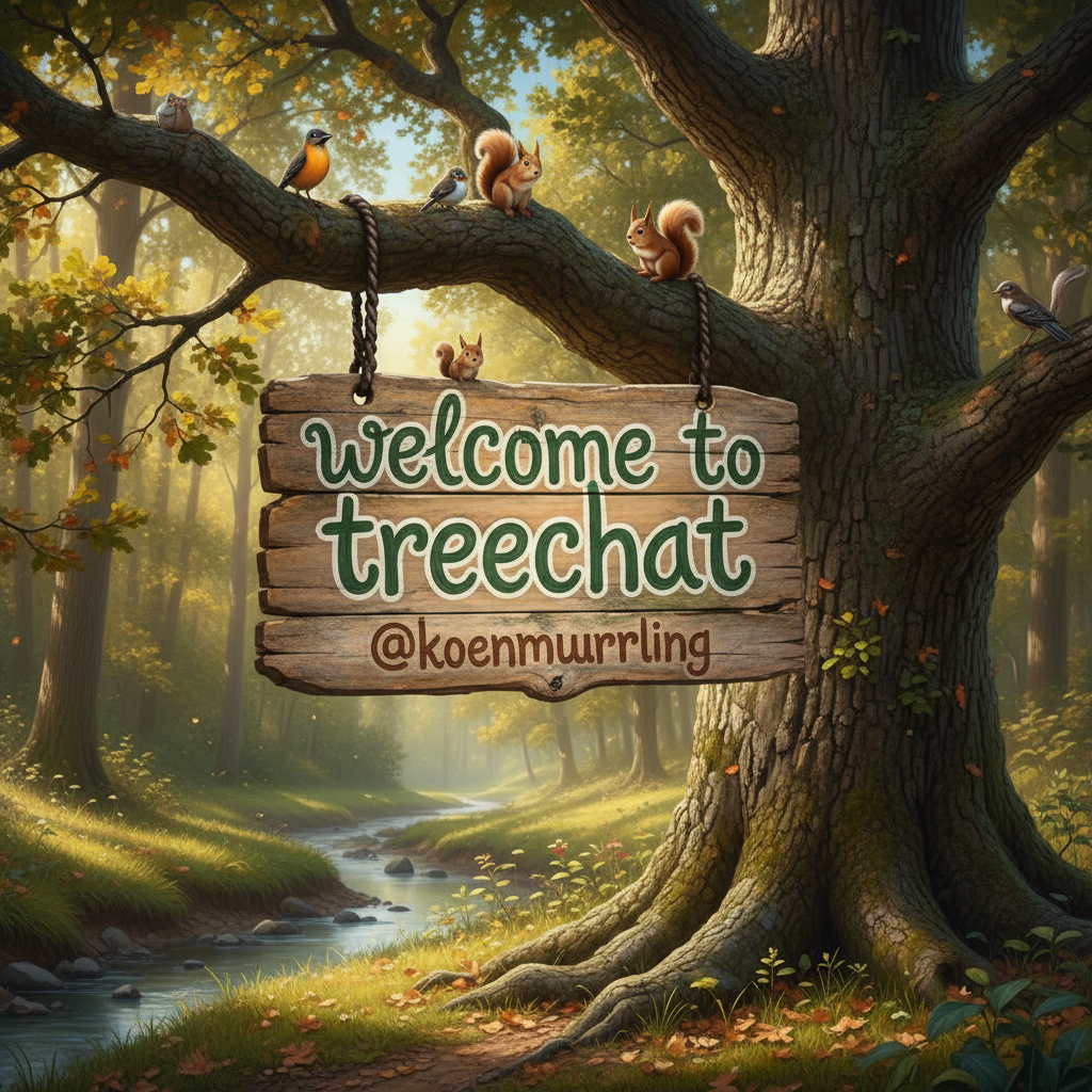 welcome to treechat @koenmuurling !nb