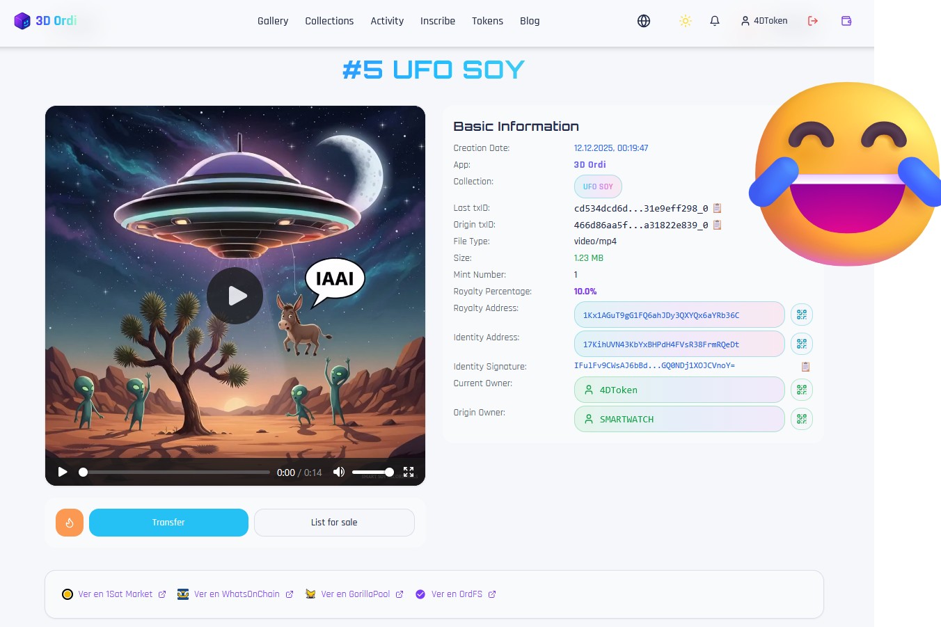 NFT TO THE MOON
[[treechat marketplace]] [[bsv nft]]
@SMARTWATCH 
https://3dordi.io/collections?sea…