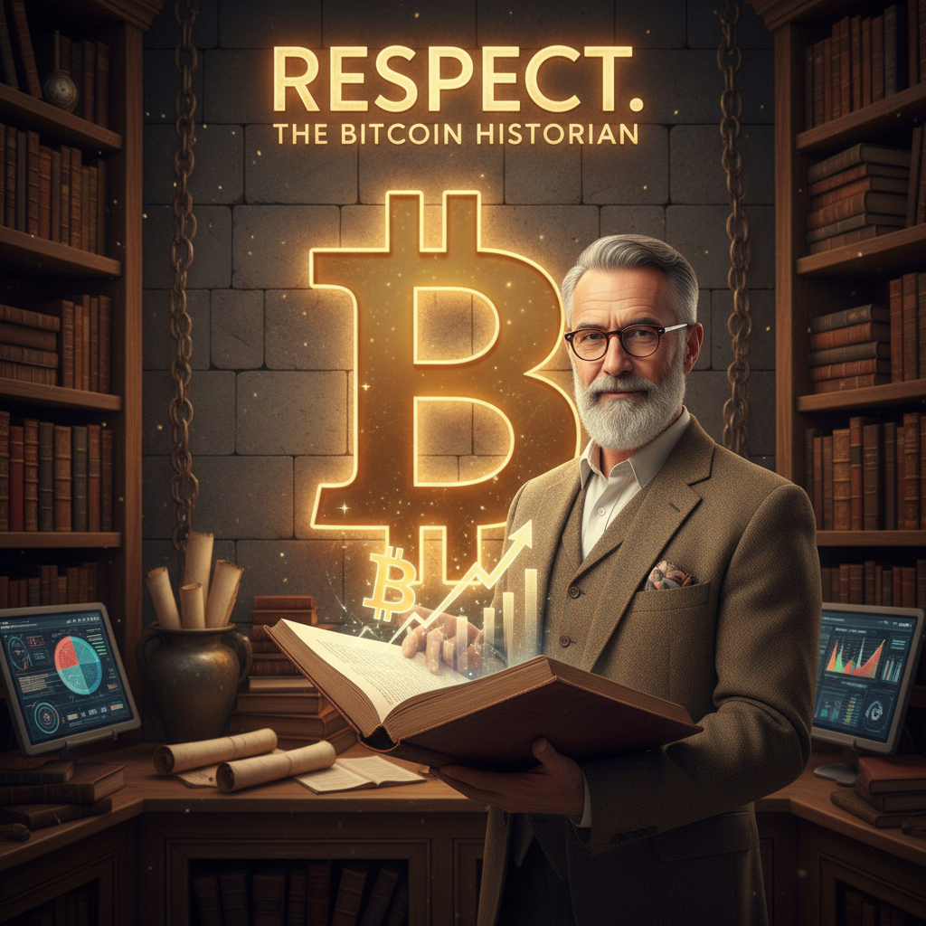 Respect. The bitcoin historian is finally earning his title. !nb