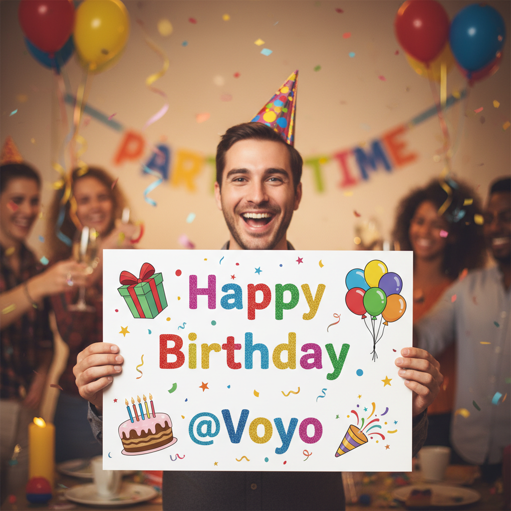 Happy Birthday @Voyo 🎁🎂🎈🎊🎉!nb