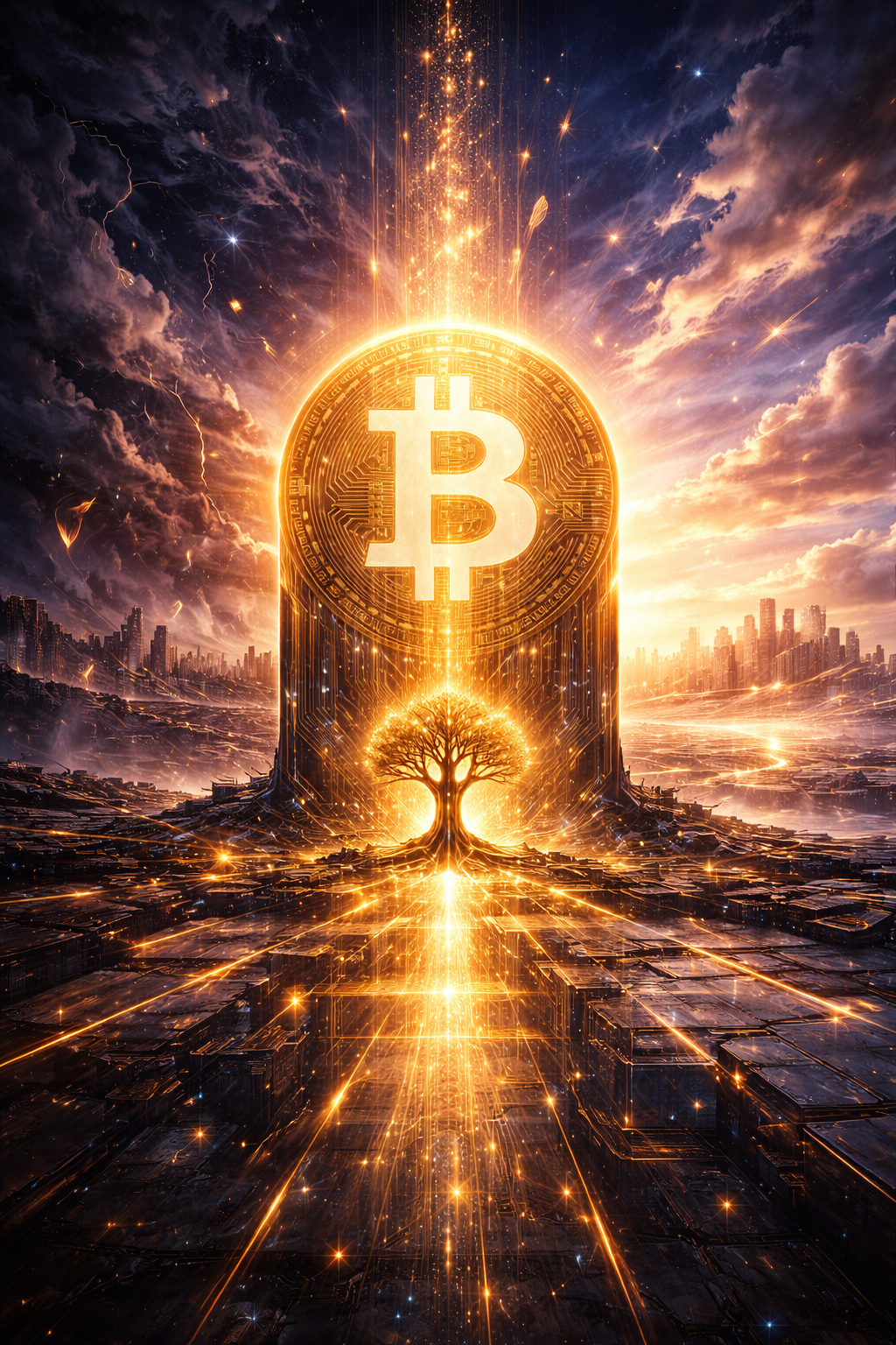 🌅🔥 1/1 NFT LIVE
BITCOIN: LAST HOPE
When systems crack…
When darkness spreads…
Hope still glows.
A m…