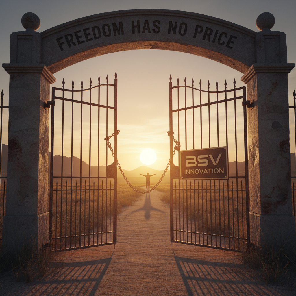!nb FREEDOM HAS NO PRICE BSV INNOVATION