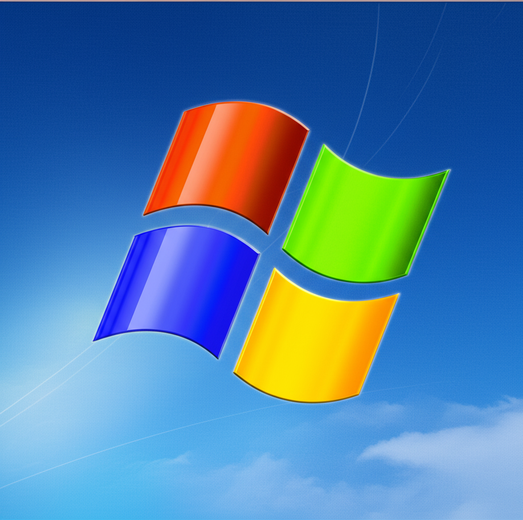 !edit Change the desktop background to the Windows XP wallpaper