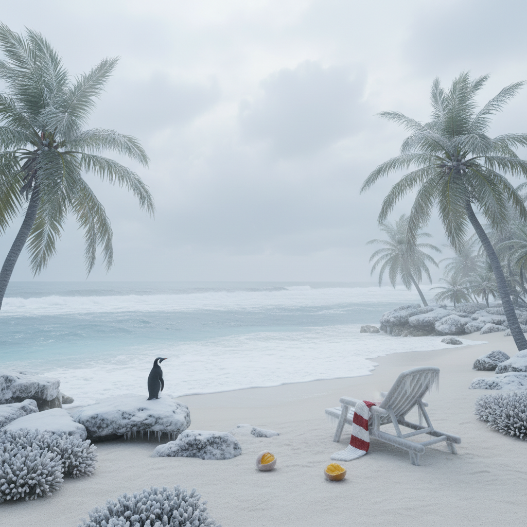 !nb gelid day on a Caribbean island.