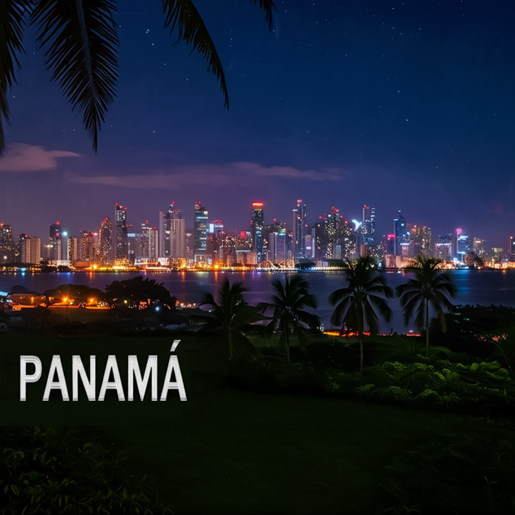 !edit rewrite the word 'PANAMAA'. Like "PANAMÁ" and use the same hollow letters and font.