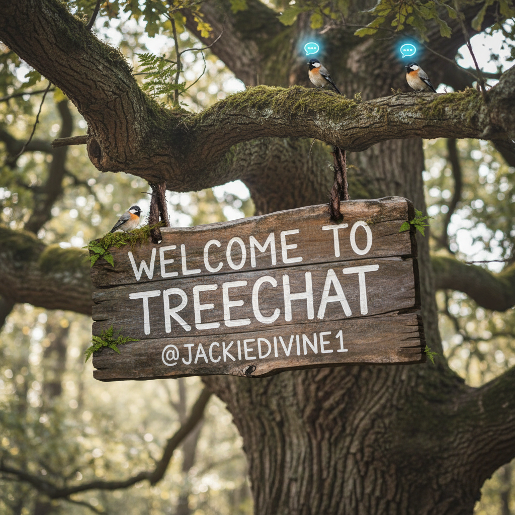 welcome to treechat @jackiedivine1 !nb