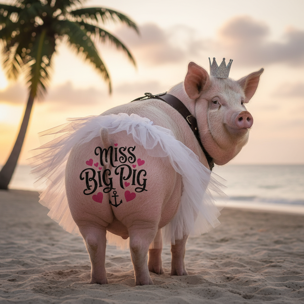 Have you seen Miss Big Pig's tramp stamp? !nb