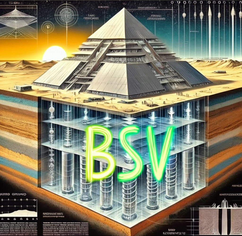 !edit Pyramid of Khafre.
Below the pyramid floor are large vertical cylindrical structures with the…