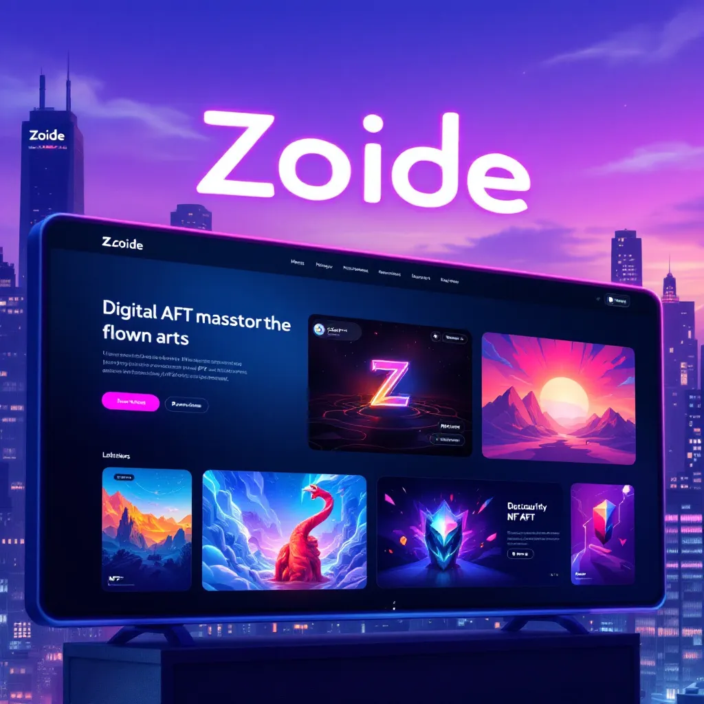!flux11 Zoide NFT Marketplace