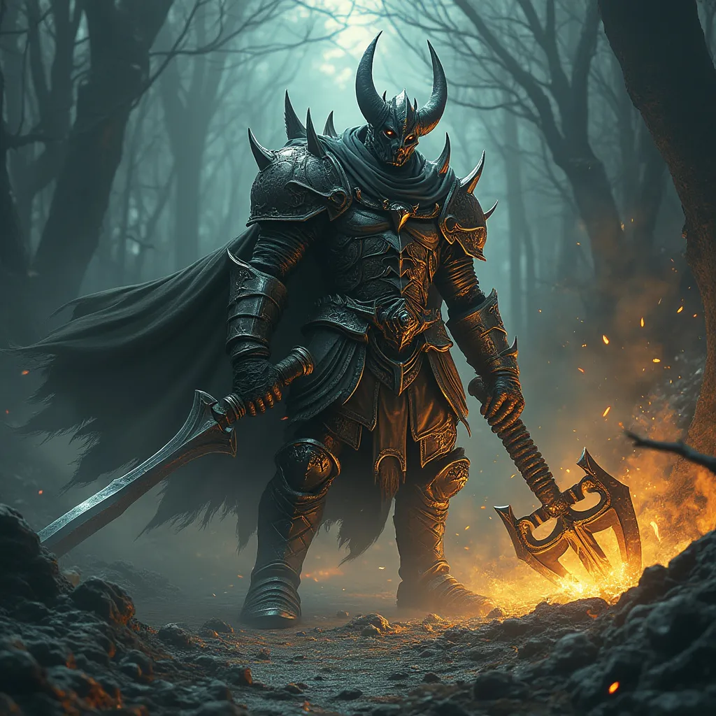 !flux Rito Viallage in the style of Dark Souls