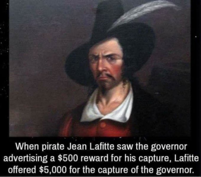 This pirate is smart !